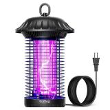 Buzbug LED Bug Zapper Indoor Outdoor, 10 Years Lifespan, 6.5ft Power Cord, IPX4 Waterproof, High-Voltage, Mosquito Zapper, Fly Trap Mosquito Trap, Fly Killer Fly Zapper -MO008C - Retail: $35
