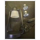 Candle Warmer Lamp with Timer Dimmer - Electric Wax Melt Warmer Lamp for Jar Candles, Vintage Candle Lamp Warmer with 2 Bulbs, House Warming Gifts New Home Decor, Birthday Gifts for Women Mom Black - 