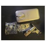 TEEHO TE002 Fingerprint Door Lock - Keyless Entry Door Lock - Electronic Keypad Deadbolt - Smart Locks for Front Door - Auto Lock - Easy Installation - Satin Nickel - Retail: $50
