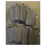 TahoeBay Universal Blank Can Coolers (8-Pack) Neoprene 4 in 1 Insulated Sleeves Fits 12 oz Beer Cans and Bottles, Slim, 16oz Drinks, Water, Blanks for Sublimation, Vinyl, DTF (BlackBlack) - Retail: $2