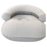 Comfort Axis Small Portable Inflatable Sofa Air Chair 33.5 x 33.5 x 16 inches for Outdoor Camping and Indoors - Retail: $13
