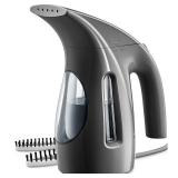 HiLIFE Steamer for Clothes, Portable Handheld Design, 240ml Big Capacity, 700W, Strong Penetrating Steam, Removes Wrinkle, for Home, Office(ONLY FOR 120V)-Black - Retail: $26
