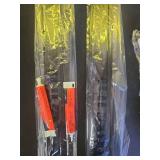 Cociat 2PCS Utensil Racks with 8 Hooks 17 Inch Kitchen Utensil Holders Hanging Utensil Rack Multifunctional (17 inch) - Retail: $20