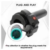 CHENGCHENG Dirt Bike 5 Pin Throttle Twist Grip 5-Wire Interface Throttle Cable Nylon for Talaria Sting MX4MX5 Electric Dirt Bike - Retail: $70