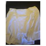 HLZOYOO Womenfts Pleated Tennis Skirt High Waisted Athletic Golf Skorts Skirts with Pockets for Women Workout Sports Casual Skirts (M, White) - Retail: $20