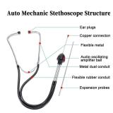 BFXM Car Mechanic Stethoscope, Automotive Stethoscope Engine Diagnostic Tool, Automotive Tools Universal for Car Truck SUV Motorcycle RV - Retail: $7