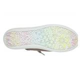 Skechers Womenfts Bobs B Cute Sneaker  Memory Foam, Flexible Outsole, Lightweight Vegan Shoes, Taupe, 5.5 - Retail: $45