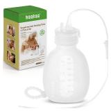 haakaa Supplemental Feeding Tube and Pouch Set,Baby Supplemental Nursing System,SNS Breastfeeding System,Food Grade Silicone - Retail: $33