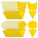 Fruit Fly Traps Fungus Gnat Traps Yellow Sticky Bug Traps 36 Pack No Harm and Odorless for Indoor Outdoor Use Protect The Plant - Retail: $6