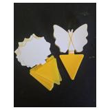 Fruit Fly Traps Fungus Gnat Traps Yellow Sticky Bug Traps 36 Pack No Harm and Odorless for Indoor Outdoor Use Protect The Plant - Retail: $6