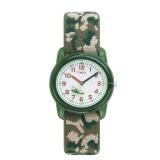 Timex Boys T78141 Time Machines Green Camo Elastic Fabric Strap Watch - Retail: $26