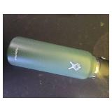 Hydro Flask Water Bottle - Insulated Stainless Steel - Wide Mouth Flex Straw Lid, Non Spill, Leakproof and Refillable in 40 Oz Fir - Retail: $50