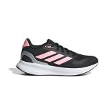 adidas Run Falcon 5 Sneaker, BlackPink SparkSilver Metallic, 4 US Unisex Big Kid - Retail: $38