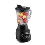 *Used* Hamilton Beach Wave Action Blender for Smoothies, Stainless Steel Ice Sabre Blades, 40oz Glass Jar, 800 Watts, Quiet Design, Black (58175)