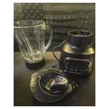 *Used* Hamilton Beach Wave Action Blender for Smoothies, Stainless Steel Ice Sabre Blades, 40oz Glass Jar, 800 Watts, Quiet Design, Black (58175)