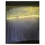 HYARUAT 11 x 17 Rigid Clear Toploaders - Durable PVC Document Protectors, Plastic Sleeves for Photos, Larger Art Prints, and Menu Covers, 10 Pack - Retail: $23