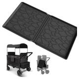 All Weather Mat for Wonderfold W4 Silicone - 33.5x20.5 Inch Wagon Accessories - Travel and Daily Use
