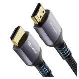 Stouchi HDMI ARC Cable for Soundbar to TV 3FT, 48Gbps Ultra High Speed HDMI® eARC Cable Slim Braided Nylon Cord 8K@60Hz 4K@120Hz 2K@144Hz HDCP 2.2and2.3 Dolby Vision for PS5 PS4 Xbox Series X - Retai