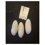 Command Large Towel Hooks Value Pack  Frosted  3 Wall Hooks  Bathroom Organization - Retail: $24