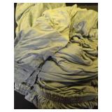 WEERRW 4 Pieces Velvet High Stretch Couch Covers for 3 Cushion Couch Sofa Slipcovers, Washable Furniture Protector with Non Slip Elastic Bottom, Feature Soft Plush Fabric, Greyish Green, Large - Retai