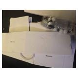 *Slight Damaging on Foam* 3FT36 Inch Marquee Light up Numbers with White Lights,White Marquee Number 0-9 for Birthday Party Large Mosaic Frame Letter Cardboard Pre-Cut Foam Board Sign DIY Decorations 
