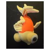 zhidiloveyou Fish Stuffed Animal Yellow Goldfish Plush Cute Toy Gifts for Kids Adults, 13.78" - Retail: $10