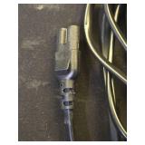 Tv Power Cord 12Ft Cable for Samsung LG TCL Sony: Apple Tv Insignia Sharp Toshiba JVC Hisense 4k 8k UHD Crystal Tizen Smart Roku Google Quantum Panasonic HDR LED QLED 2 Prong UL Listed - Retail: $10
