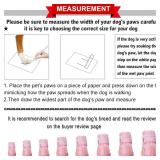 QUMY Dog Shoes for Large Dogs, Medium Dog Boots and Paw Protectors for Winter Snowy Day, Summer Hot Pavement, Water-Resistant in Rainy Weather, Outdoor Walking, Indoor Hardfloors Skid-Resistant Sole -