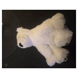 Apricot Lamb Toys Plush White Polar Bear Stuffed Animal Soft Cuddly Perfect for Child, White Polar Bear, 8 Inches - Retail: $22