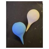 2 Pack Ear Syringe 3oz  90ml Hand Bulb Syringe Ear Washing Squeeze Bulb, Rubber Squeeze Bulb Ear Syringe Ball Laboratory Tool - Retail: $13