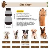 SCENEREAL Anti Slip Dog Socks for HotCold Pavement to Prevent Licking Paws, Dog Grippy Socks for Senior Dogs Hardwood Floors Walking, Pet Boots and Paw Protectors for Indoor Outdoor - Retail: $10