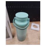 Momcozy 22oz Portable Breast Milk Cooler for Outdoor, Life Saver with 360° Total Cooling for 24 Hours, Larger Capacity Travel Breastmilk Chiller with 2pcs Baby Bottles for Breastmilk Storage, Green -