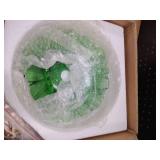 GloMuse Pendant Light Kitchen Lights Glass Hanging Light Fixture Folwer Light Pendant Lights Modern Lighting for Bedroom Kitchen Hallway Bathroom Green Sunflower - Retail: $46
