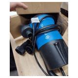 FOTING Sump Pump 1HP CleanDirty Submersible Water Pump, 4600GPH Utility Pump Thermoplastic Electric Portable Transfer Water Pump for Swimming Pool Garden Pond Basement with 10ft Long Power Cord - Reta