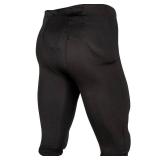 CHAMPRO Boysft Safety Integrated Football Practice Pant with Built-in Pads, Black, Medium - Retail: $19