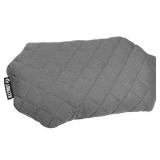Klymit Luxe Travel Pillow, Lightweight Inflatable Hybrid Airplane, Backpacking, Hammock, and Camping Pillow, Grey - Retail: $46