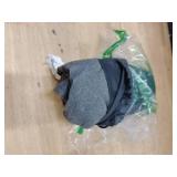 Klymit Luxe Travel Pillow, Lightweight Inflatable Hybrid Airplane, Backpacking, Hammock, and Camping Pillow, Grey - Retail: $46
