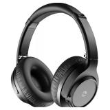EAORUL Wireless Headphones Bluetooth, Bluetooth Headphones, 70H Playtime Headphone Wireless Bluetooth 5.1 with with Mic and 3EQ Modes, Over Ear Headphones HiFi Stereo for Home Traver Work(NO ANC) - Re