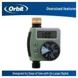 Orbit 62056 One Outlet Single-Dial Hose Faucet Timer - Retail: $27