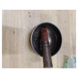 Tibetan Singing Bowl Set Authentic  Handmade in Nepal Sound and Meditation Bowl  Spiritual Decor for Yoga, Wellness Spaces and Relaxation by Himalayan Bazaar (Brown and Red) - Retail: $26