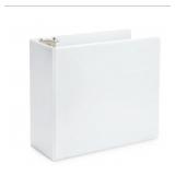 3-Ring Binders Set - White Collection 5 Pack - Retail: $15