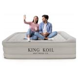 King Koil Luxury Air Mattress Queen - Retail: $599