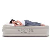 King Koil Full Air Mattress, Tan