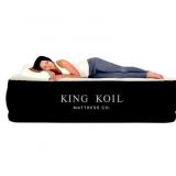 King Koil Full Size Air Mattress, Black