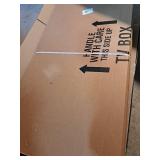 uBoxes Double Wall TV Moving Boxes  - Retail: $120