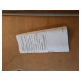 31\"x36\" Chicology Light Filtering Vinyl Mini Blind Gray