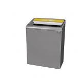 Rubbermaid Commercial Products 1961682 Configure Waste Receptacle Recycling Can, 45 gal, Grey  - Retail: $1,787