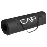 CAP High Density 15mm Large Exercise Mat with Carrying Strap