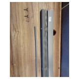 Achim GII Morningstar Indoor Cordless Grey Vinyl Light Filtering Mini Blind  35  W x 64  L