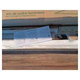Lithonia Lighting Lfrm 2X4 Alo8 Sww7 Mvolt M6 Lithonia Frame 24  Wide Led Troffer Light  - Retail: $100